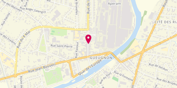 Plan de Quiquandon, 16 Rue Jean Jaures, 71130 Gueugnon