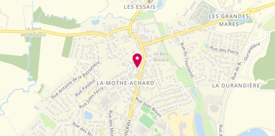 Plan de Achards Immobilier, 7 place des Halles, 85150 Les Achards