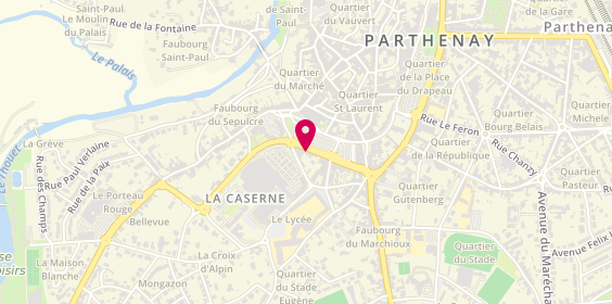 Plan de Rue de la Paix.immo Parthenay, 47 Av. Du 114eme Régiment d'Infanterie, 79200 Parthenay