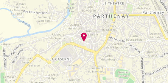 Plan de Deschamps Immobilier, 16 Boulevard des Sires de Parthenay, 79200 Parthenay