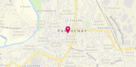 Plan de Parthenay're Immobilier, 63 Boulevard de la Meilleraye, 79200 Parthenay