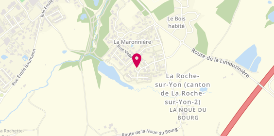 Plan de Céline MONOY - IAD France Immobilier, 8 Impasse de la Cordulie, 85000 La Roche-sur-Yon