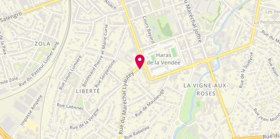 Plan de Agence Immobilière 123 Webimmo la Roche sur Yon, La
3 Rue du Maréchal Lyautey, 85000 La Roche-sur-Yon