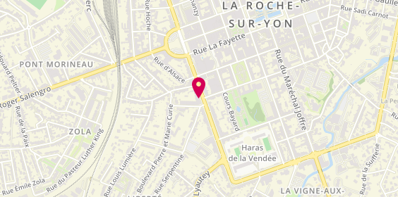 Plan de Agence Duret Immobilier la Roche-sur-Yon, 152 Boulevard Aristide Briand, 85000 La Roche-sur-Yon