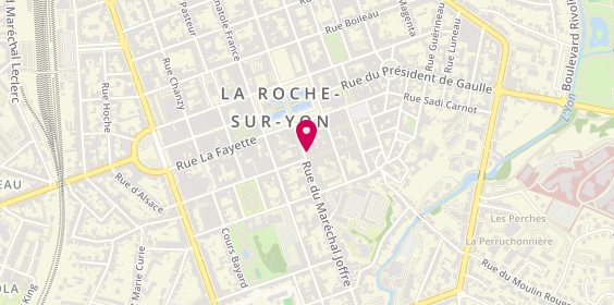 Plan de L'Adresse, 1 Rue des Halles, 85000 La Roche-sur-Yon