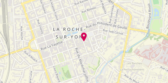 Plan de Bailly Immobilier, 7 Rue Paul Baudry, 85000 La Roche-sur-Yon