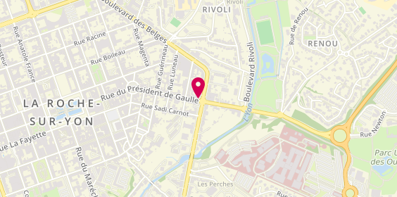 Plan de La Clé Facile, 107 Rue du Président de Gaulle, 85000 La Roche-sur-Yon