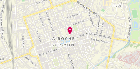 Plan de Espaces Atypiques, 21 place Napoléon, 85000 La Roche-sur-Yon
