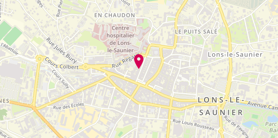 Plan de Sogeprim, 18 Rue Lafayette, 39000 Lons-le-Saunier