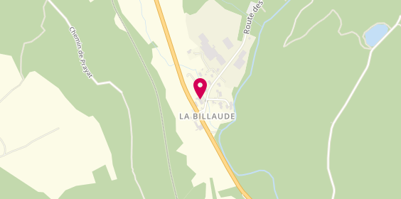 Plan de EMIVAL Immobilier, 1 Route des Cascades, 39300 Le Vaudioux