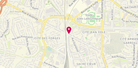 Plan de MGT Immobilier, 104 Rue Jacques Cartier, 85000 La Roche-sur-Yon