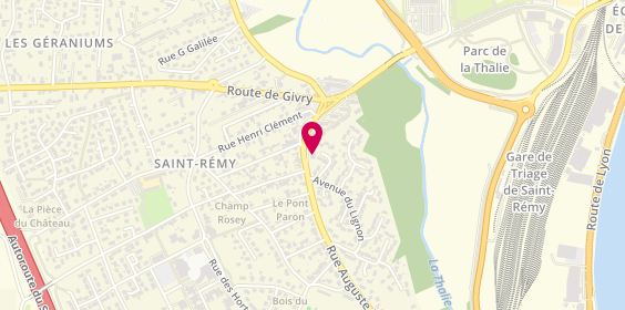 Plan de Laforêt, 82 Rue Auguste Martin, 71100 Saint-Rémy