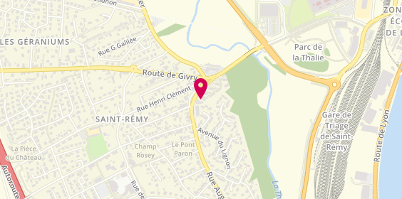 Plan de Immobiliere Sergio Agresti, 1A Pl. Du Pont Paron, 71100 Saint-Rémy