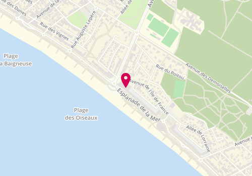 Plan de L'Adresse - Agence de l'Esplanade, 67 esplanade de la Mer, 85160 Saint-Jean-de-Monts
