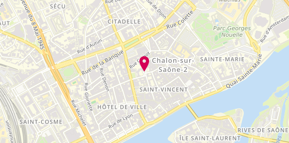 Plan de Gfa Immobilier, 2 Place Pontus de Thiard, 71100 Chalon-sur-Saône