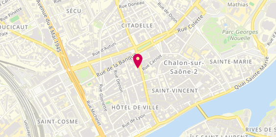Plan de Guy Hoquet, 29 Rue Général Leclerc, 71100 Chalon-sur-Saône