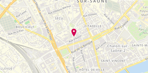 Plan de Agence immobilière Nexity, 2 Rem Saint-Pierre, 71100 Chalon-sur-Saône