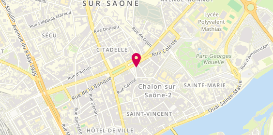Plan de Lo2I.immo, 28 place de Beaune, 71100 Chalon-sur-Saône