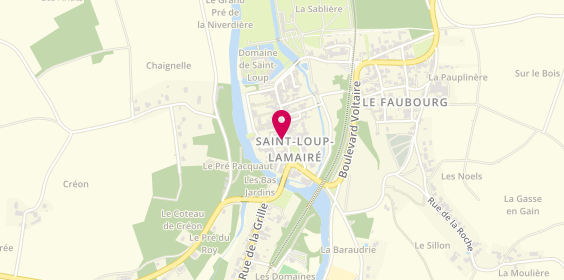 Plan de Rue de la Paix.immo Saint Loup Lamaire, 3 Grand Rue Théophane Venard, 79600 Saint-Loup-Lamairé