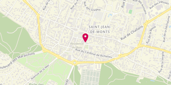 Plan de Arthurimmo.com, 9 Rue Georges Clemenceau, 85160 Saint-Jean-de-Monts