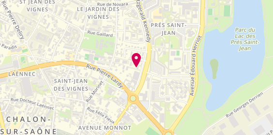 Plan de Projetia Immobilier, 23 avenue Monnot Prolongée Etage N. 2, 71100 Chalon-sur-Saône