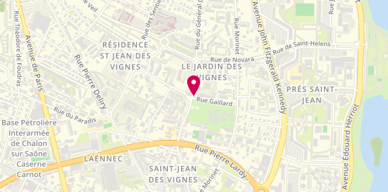 Plan de Habitat Conseil I-Mmobilier, 56 Rue Général Giraud, 71100 Chalon-sur-Saône