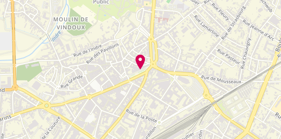 Plan de Human Immobilier, 21 place Gambetta, 36000 Châteauroux