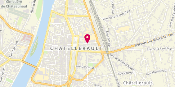 Plan de Agence Principale, 16 avenue Adrien Treuille, 86100 Châtellerault