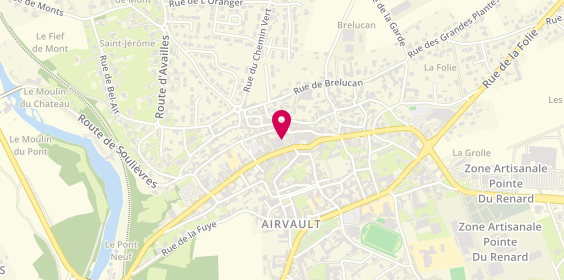 Plan de Laforêt, 3 place Saint-Pierre, 79600 Airvault