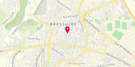 Plan de Agence Immobilière, 2 Rue Gambetta, 79300 Bressuire