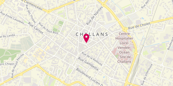 Plan de Agence Eliot, 4 Bis place Aristide Briand, 85300 Challans