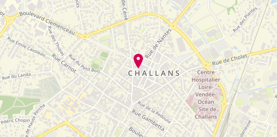 Plan de Nestenn Challans-Beauvoir, 4 Rue Nantes, 85300 Challans