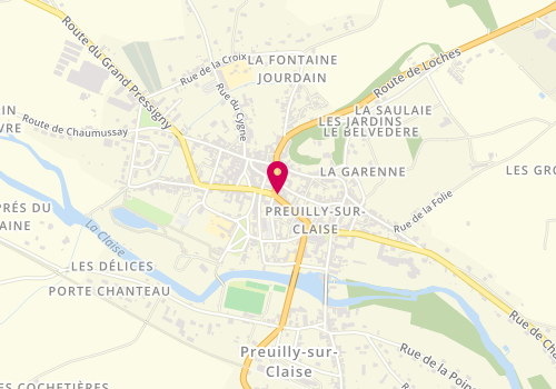 Plan de La Roch'Immo, 3 La
Grande Rue, 37290 Preuilly-sur-Claise