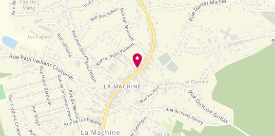 Plan de Transaxia France, 9 avenue Jean Baptiste Machecourt, 58260 La Machine