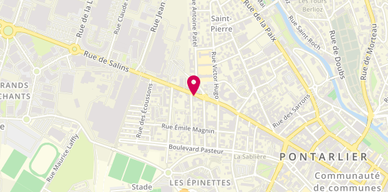 Plan de Fagot Immobilier, 32 Rue de Salins, 25300 Pontarlier