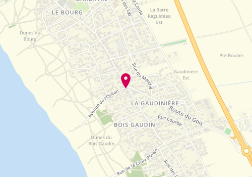 Plan de L'Adresse, 1 Route du Gois, 85630 Barbâtre