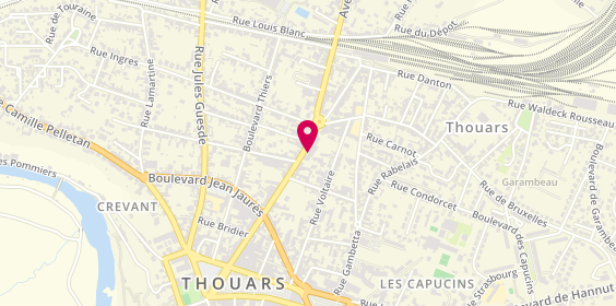 Plan de Square Habitat, 58 avenue Victor Leclerc, 79100 Thouars