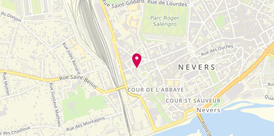 Plan de Guerin Immobilier, 39 avenue Général de Gaulle, 58000 Nevers