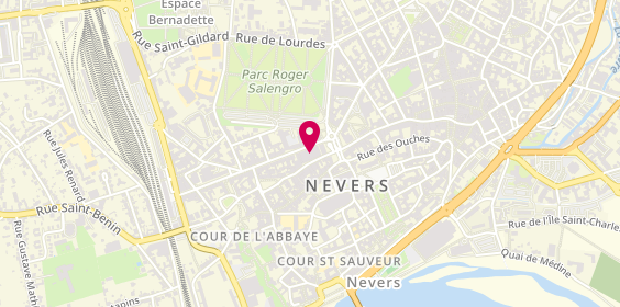 Plan de B.C.I Actimmo, 1 avenue Général de Gaulle, 58000 Nevers