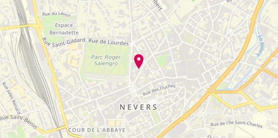 Plan de Gb Immobilier, 26 avenue Pierre Bérégovoy, 58000 Nevers
