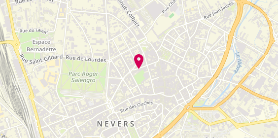 Plan de Girard Immobilier, 19 Rue de Remigny, 58000 Nevers