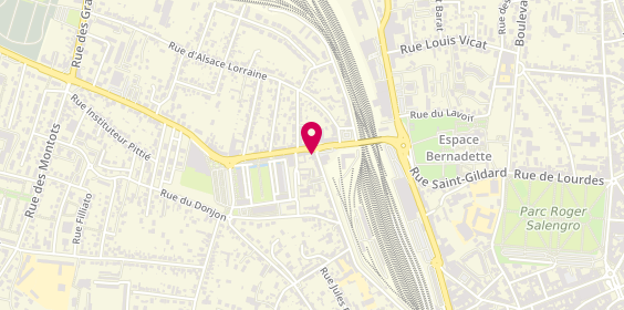 Plan de Stéphane Plaza Immobilier, 34 Rue de la Rotonde, 58000 Nevers