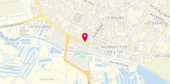 Plan de Agence Les Mimosas, 8 Bis Rue de la Prée au Duc, 85330 Noirmoutier-en-l'Île