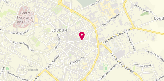 Plan de Actif Immobilier Lucille Denize, Et
26 Rue de la Porte de Chinon
1 Av. Du Poitou, 86200 Loudun, France