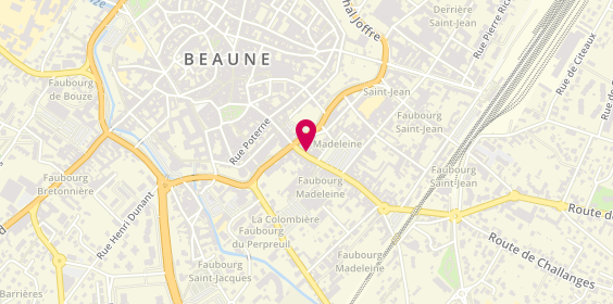 Plan de Century 21, 11 -13 Rue du Faubourg Madeleine, 21200 Beaune