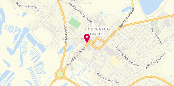 Plan de Agence Bourgneuf-En-Retz, 29 Rue de la Taillée, 44580 Villeneuve-en-Retz