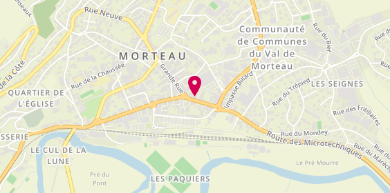 Plan de Century 21 Pg Immobilier, 1 Rue de l'Helvétie, 25500 Morteau