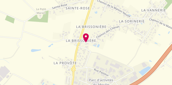 Plan de Agence Immobilière du Prieure, 4 Chênes, 44310 Saint-Philbert-de-Grand-Lieu