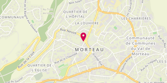 Plan de Bersot Gestion Location, 1 Rue Neuve, 25500 Morteau