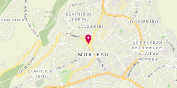 Plan de Stéphane Plaza Immobilier, 1 Rue de la Louhière, 25500 Morteau